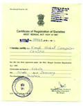 Reg Certificate